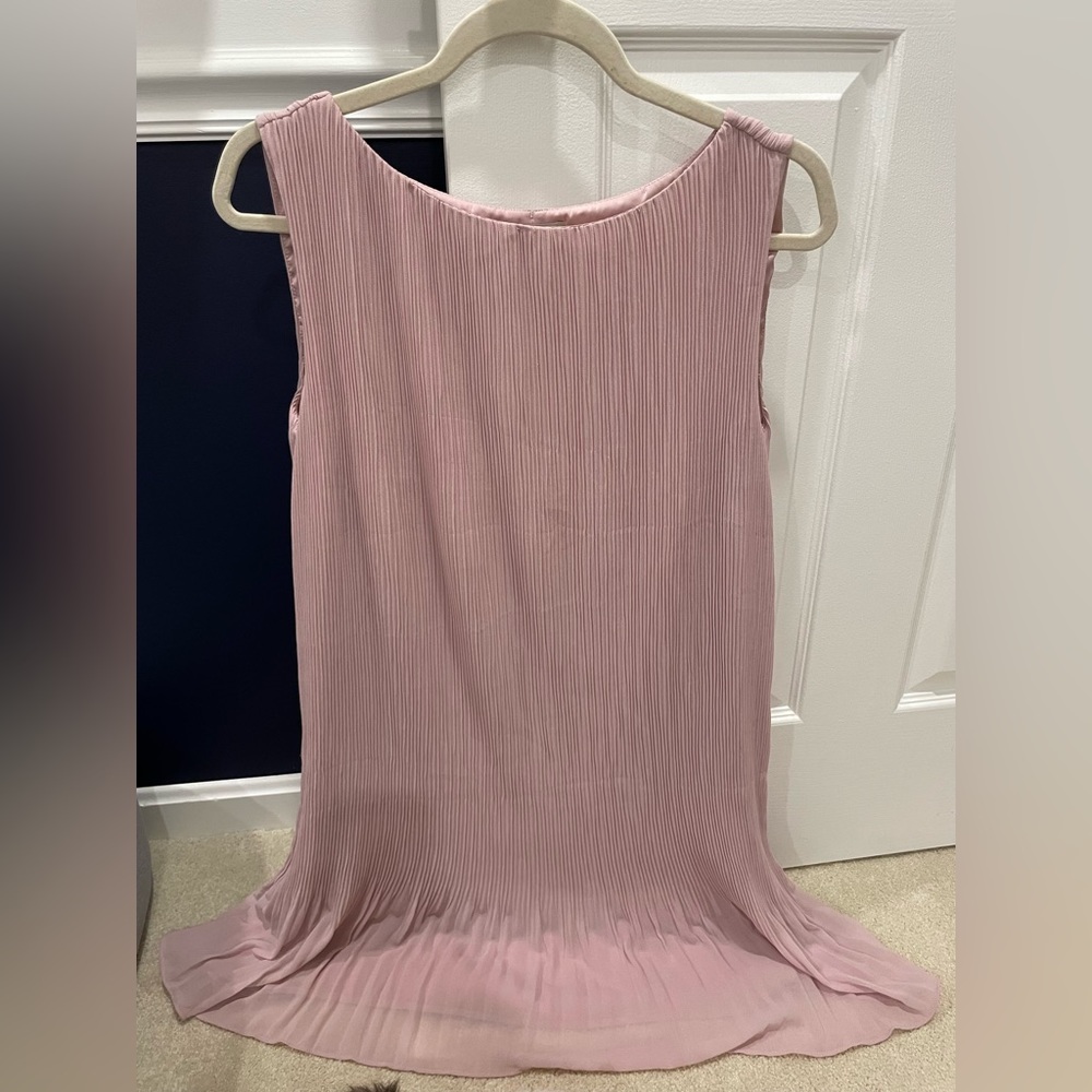 BUNDLE & SAVE - pink pleated dress